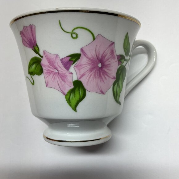 Morning Glory? Saucer & Cup No Call Outs Add to your collection! - Picture 2 of 11